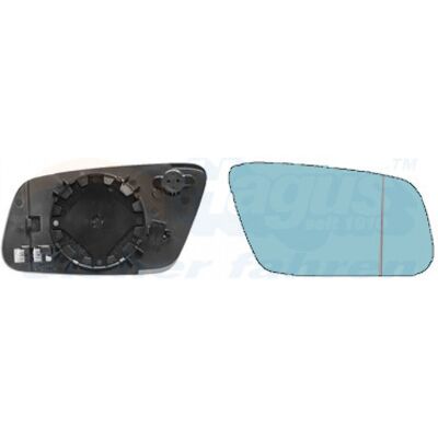 VAN WEZEL 0331836 Cristal del Espejo - Derecho Audi A3 A4 A6 VAN WEZEL 0331836 Cristal del Espejo - Derecho Audi A3 A4 A6