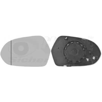 Van Wezel Espejo Asférico Calefactable Izquierdo para Audi A6 Van Wezel Espejo Asférico Calefactable Izquierdo para Audi A6
