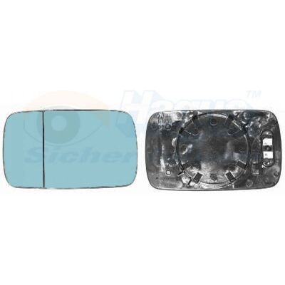 Espejo retrovisor izquierdo con calefacción y tinte azul para BMW Serie 3 E46 Espejo retrovisor izquierdo con calefacción y tinte azul para BMW Serie 3 E46