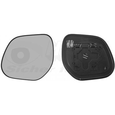 Van Wezel 6431859 Espejo lateral convexo y calefactable - Espejo lateral Van Wezel 6431859 Espejo lateral convexo y calefactable - Espejo lateral