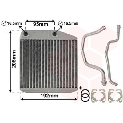 VAN WEZEL Calefactor - IR PLUS - 17006313 - Sistema de calefacción VAN WEZEL Calefactor - IR PLUS - 17006313 - Sistema de calefacción