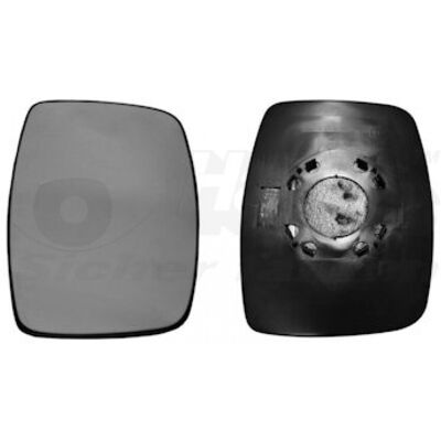 Van Wezel Modelo 3078830 - Espejo convexo sin calefacción Van Wezel Modelo 3078830 - Espejo convexo sin calefacción