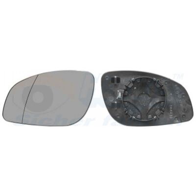 VAN WEZEL Espejo asférico izquierdo para Vectra Signum - Cristal de espejo VAN WEZEL Espejo asférico izquierdo para Vectra Signum - Cristal de espejo