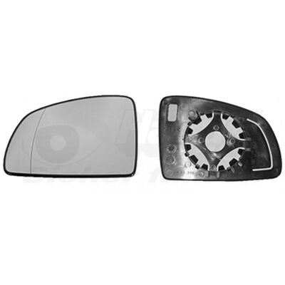 Van Wezel Modelo 3781831 Espejo Esférico Izquierdo Sin Calentar para Opel Meriva - Espejo Externo Van Wezel Modelo 3781831 Espejo Esférico Izquierdo Sin Calentar para Opel Meriva - Espejo Externo
