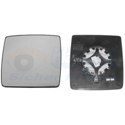 VAN WEZEL Espejo Convexo Calefactable Izquierdo para Opel Corsa/Combo VAN WEZEL Espejo Convexo Calefactable Izquierdo para Opel Corsa/Combo