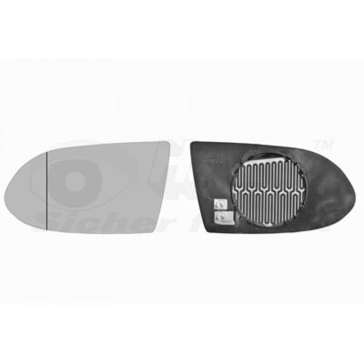 Van Wezel Zafira Espejo Retrovisor Calefactable Izquierdo - Spiegelglas, Außenspiegel Van Wezel Zafira Espejo Retrovisor Calefactable Izquierdo - Spiegelglas, Außenspiegel
