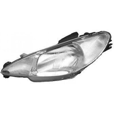 Van Wezel 6204S7 Faro - Izquierdo para Peugeot 206 Van Wezel 6204S7 Faro - Izquierdo para Peugeot 206