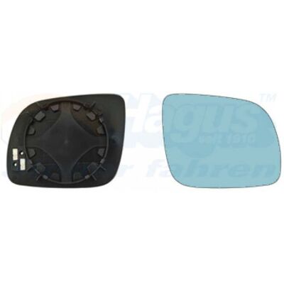 Espejo Exterior Templado Calefactable Azul - Derecha - Van Wezel Espejo Exterior Templado Calefactable Azul - Derecha - Van Wezel