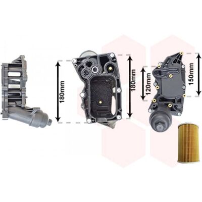 VAN WEZEL Caja, filtro de aceite BMW - Modelo 06013754 VAN WEZEL Caja, filtro de aceite BMW - Modelo 06013754