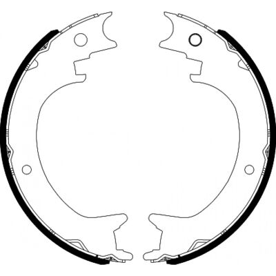 Zapatas de Freno Pajero Textar - 210mm Zapatas de Freno Pajero Textar - 210mm