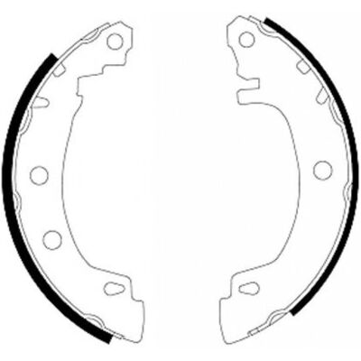 Textar Zapatas de freno traseras Renault Megane - Juego de frenos Textar Zapatas de freno traseras Renault Megane - Juego de frenos