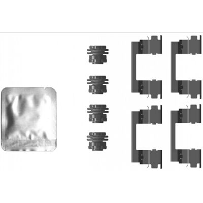 TEXTAR 82553300 - Kit de pastillas de freno para Opel Insignia B TEXTAR 82553300 - Kit de pastillas de freno para Opel Insignia B