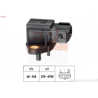 Sensor de Presión Barométrica EPS 1.993.029 - Ajuste de Altitud Sensor de Presión Barométrica EPS 1.993.029 - Ajuste de Altitud