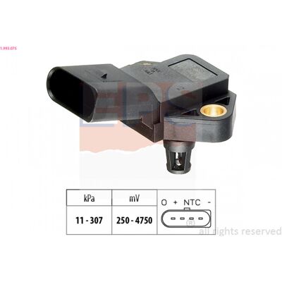 Sensor de presión barométrica Volkswagen - Sensor de presión Sensor de presión barométrica Volkswagen - Sensor de presión