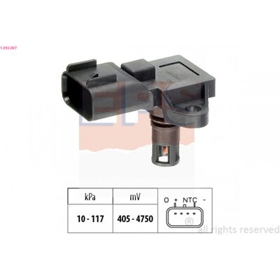 Sensor de Presión Barométrica Ford 1.993.097 - Adaptación a la Altitud Sensor de Presión Barométrica Ford 1.993.097 - Adaptación a la Altitud