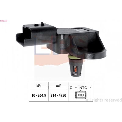 Sensor de presión barométrica Bosch 1.993.137 - Adaptación a la altitud Sensor de presión barométrica Bosch 1.993.137 - Adaptación a la altitud