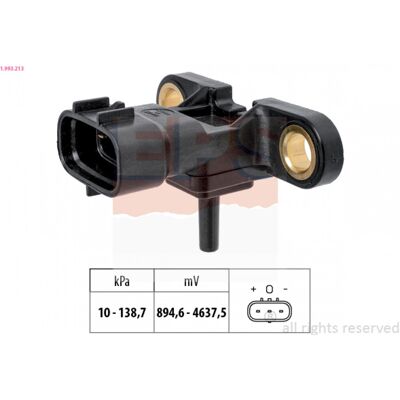 Sensor de presión Bosch 1.993.213 - Adaptación a la altitud Sensor de presión Bosch 1.993.213 - Adaptación a la altitud