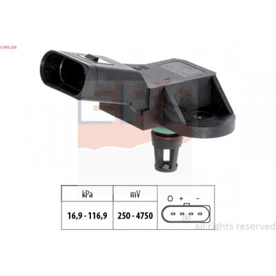 EPS 1.993.226 Sensor de presión barométrica - Ajuste de altitud EPS 1.993.226 Sensor de presión barométrica - Ajuste de altitud