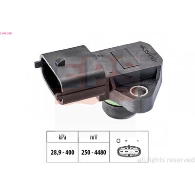 Sensor de presión barométrica Hyundai Modelo 1.993.249 - Sensor de presión Sensor de presión barométrica Hyundai Modelo 1.993.249 - Sensor de presión