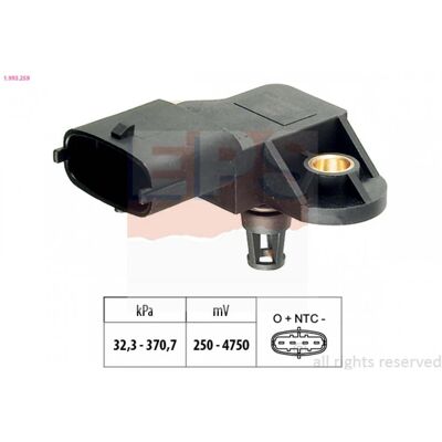 BOSCH - 0 281 002 456 - Sensor de presión BOSCH - 0 281 002 456 - Sensor de presión