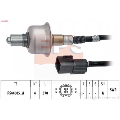Sonda Lambda Hyundai 1.998.277 - Sensor de oxígeno Sonda Lambda Hyundai 1.998.277 - Sensor de oxígeno