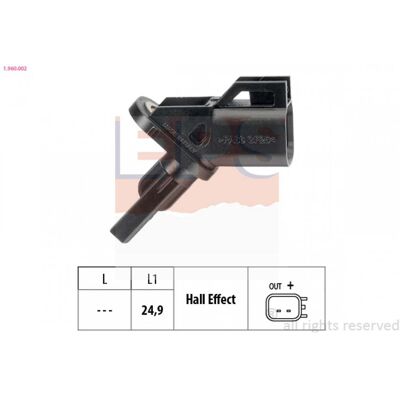 Sensor Bosch 1.960.002 - Hecho en Italia Sensor Bosch 1.960.002 - Hecho en Italia