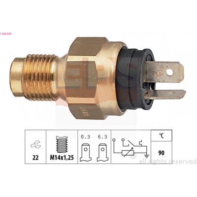 EPS 1.830.541 sensor de temperatura del líquido de enfriamiento - sensor de temperatura del líquido de enfriamiento EPS 1.830.541 sensor de temperatura del líquido de enfriamiento - sensor de temperatura del líquido de enfriamiento