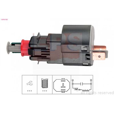 Interruptor de Luz de Freno Opel 1.810.162 - Interruptor de Luz de Freno Interruptor de Luz de Freno Opel 1.810.162 - Interruptor de Luz de Freno
