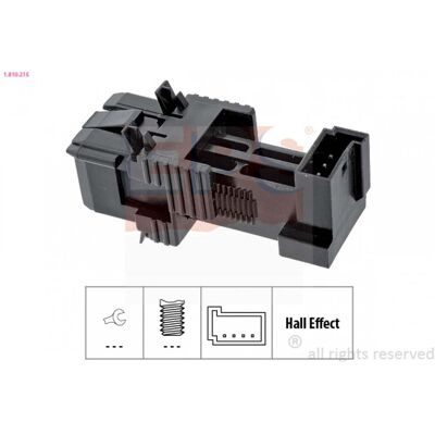 Interruptor de Luz de Freno Mercedes-Benz BMW MINI VW Land Rover - Electrónico y Mecánico Interruptor de Luz de Freno Mercedes-Benz BMW MINI VW Land Rover - Electrónico y Mecánico