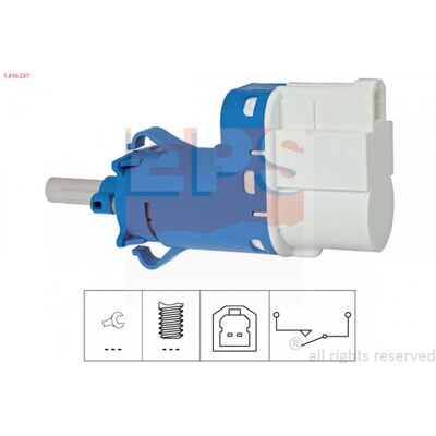 Bosch 1.810.237 - Interruptor de luces de freno Bosch 1.810.237 - Interruptor de luces de freno