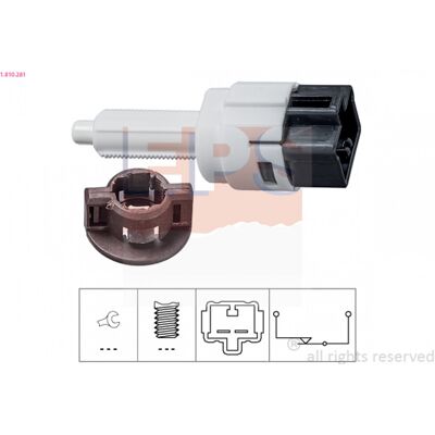EPS 1.810.281 Interruptor de luces de freno - Brake Light Switch EPS 1.810.281 Interruptor de luces de freno - Brake Light Switch