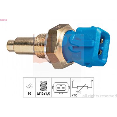 HELLA 1.830.143 - Unidad de Emisión - Temperatura del Refrigerante HELLA 1.830.143 - Unidad de Emisión - Temperatura del Refrigerante
