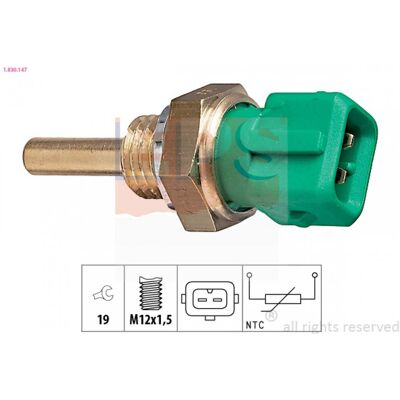 Sensor de Temperatura del Refrigerante Alfa Romeo 1.830.147 - Sensor de Temperatura del Refrigerante Sensor de Temperatura del Refrigerante Alfa Romeo 1.830.147 - Sensor de Temperatura del Refrigerante