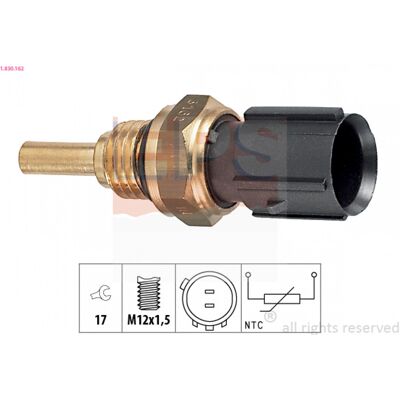Sensor de temperatura de refrigerante EPS 1.830.162 - Sensor de temperatura para refrigerante Sensor de temperatura de refrigerante EPS 1.830.162 - Sensor de temperatura para refrigerante