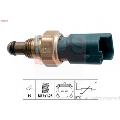 Modelo Renault - Sensor de temperatura del enfriador de aceite - Sensor de temperatura del refrigerante Modelo Renault - Sensor de temperatura del enfriador de aceite - Sensor de temperatura del refrigerante