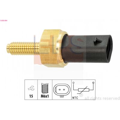 Opel 1.830.404 - Sensor de temperatura de refrigerante Opel 1.830.404 - Sensor de temperatura de refrigerante