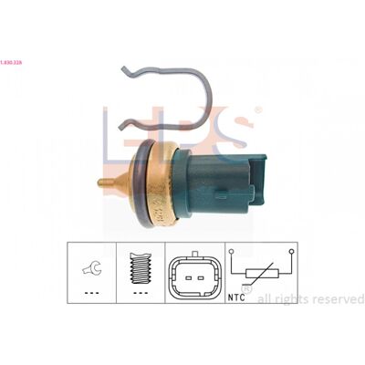 EPS 1.830.328 Unidad Sensor - Temperatura del Refrigerante EPS 1.830.328 Unidad Sensor - Temperatura del Refrigerante