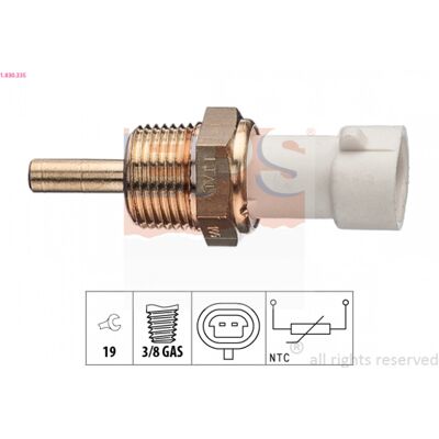 Ford 1.830.335 Sensor - Temperatura del Refrigerante - Unidad de Mando Ford 1.830.335 Sensor - Temperatura del Refrigerante - Unidad de Mando