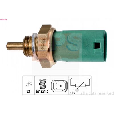 EPS Modelo 1.830.354 - Sensor de temperatura de refrigerante EPS Modelo 1.830.354 - Sensor de temperatura de refrigerante