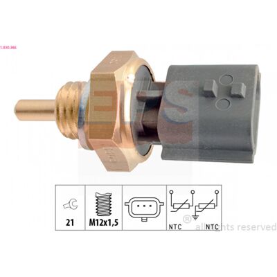 Dacia Logan I MCV, Sandero I, Logan I - Sensor de Temperatura del Refrigerante Dacia Logan I MCV, Sandero I, Logan I - Sensor de Temperatura del Refrigerante