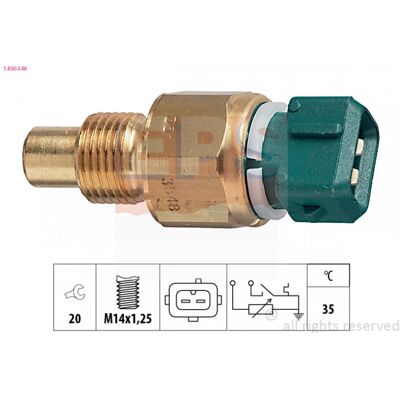 Sensor OEM M14x1.25 - Sensor de temperatura del refrigerante Sensor OEM M14x1.25 - Sensor de temperatura del refrigerante