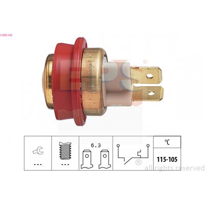 Sensor de temperatura OE Honda Rover - Ventilador del radiador - Italia Sensor de temperatura OE Honda Rover - Ventilador del radiador - Italia