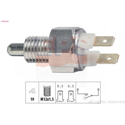 HELLA 1.860.029 Interruptor de luz trasera - Switch HELLA 1.860.029 Interruptor de luz trasera - Switch