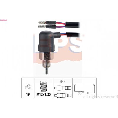 Interruptor de luz de reversa Mitsubishi - Equivalente OE Interruptor de luz de reversa Mitsubishi - Equivalente OE