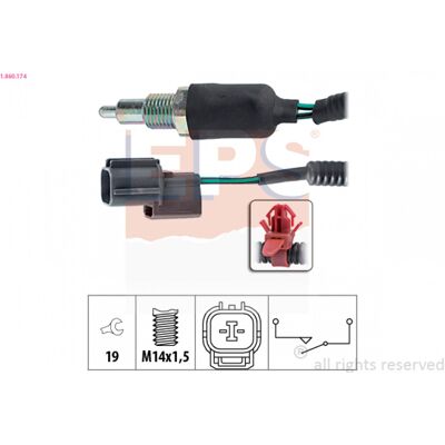 Interruptor de luz trasera Honda Civic - Equivalente OE Interruptor de luz trasera Honda Civic - Equivalente OE
