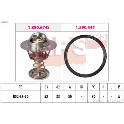 EPS 1.880.674 Termostato - Termostato EPS 1.880.674 Termostato - Termostato