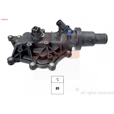 EPS 1.880.705 - Termostato - Equivalente OE con junta - Fabricado en Italia - Compatible con Renault EPS 1.880.705 - Termostato - Equivalente OE con junta - Fabricado en Italia - Compatible con Renault