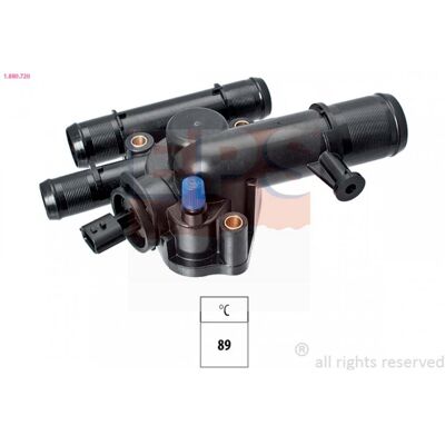 EPS Modelo 1.880.720 Termostato - Enfriamiento por agua, Equivalente OE - Hecho en Italia EPS Modelo 1.880.720 Termostato - Enfriamiento por agua, Equivalente OE - Hecho en Italia