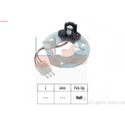 Sensor de cigüeñal Opel Corsa Astra F OE - Pulso de encendido Sensor de cigüeñal Opel Corsa Astra F OE - Pulso de encendido
