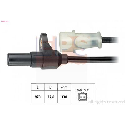 Sensor de posición del cigüeñal Volvo - Equivalente OE Sensor de posición del cigüeñal Volvo - Equivalente OE